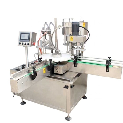 Food factory price small bottle liquid filling capping machine for cosmetic essential oil