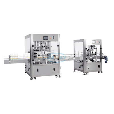 4 Nozzle Filling Machines Automatic Lotion Filling Machine Food Manufacturer To Pakistan