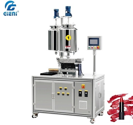 Best quality 12 nozzles cosmetic filling machine for lipstick production