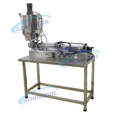 Beverage Body Cream Filling Machine, Heated Hopper Filling Machine, Filling Machine With Mixer